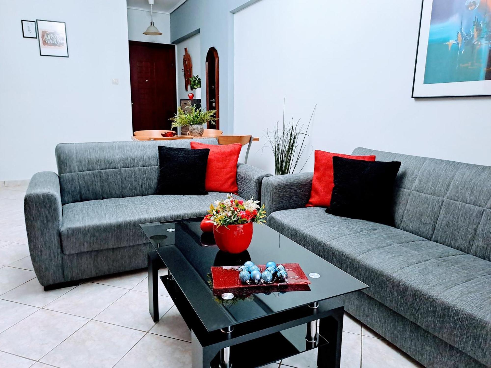 Bright Apartment In Nea Palatia • Oropos Ngoại thất bức ảnh