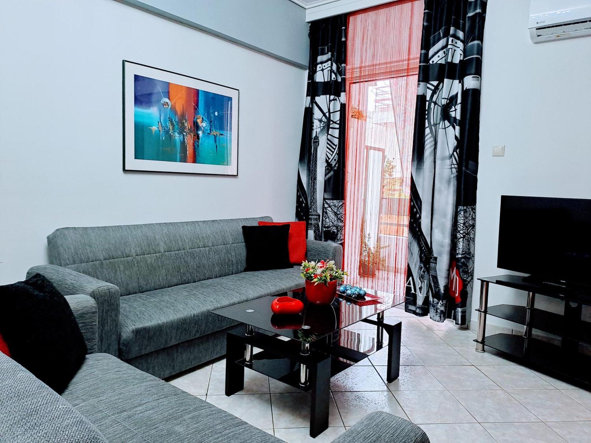 Bright Apartment In Nea Palatia • Oropos Ngoại thất bức ảnh